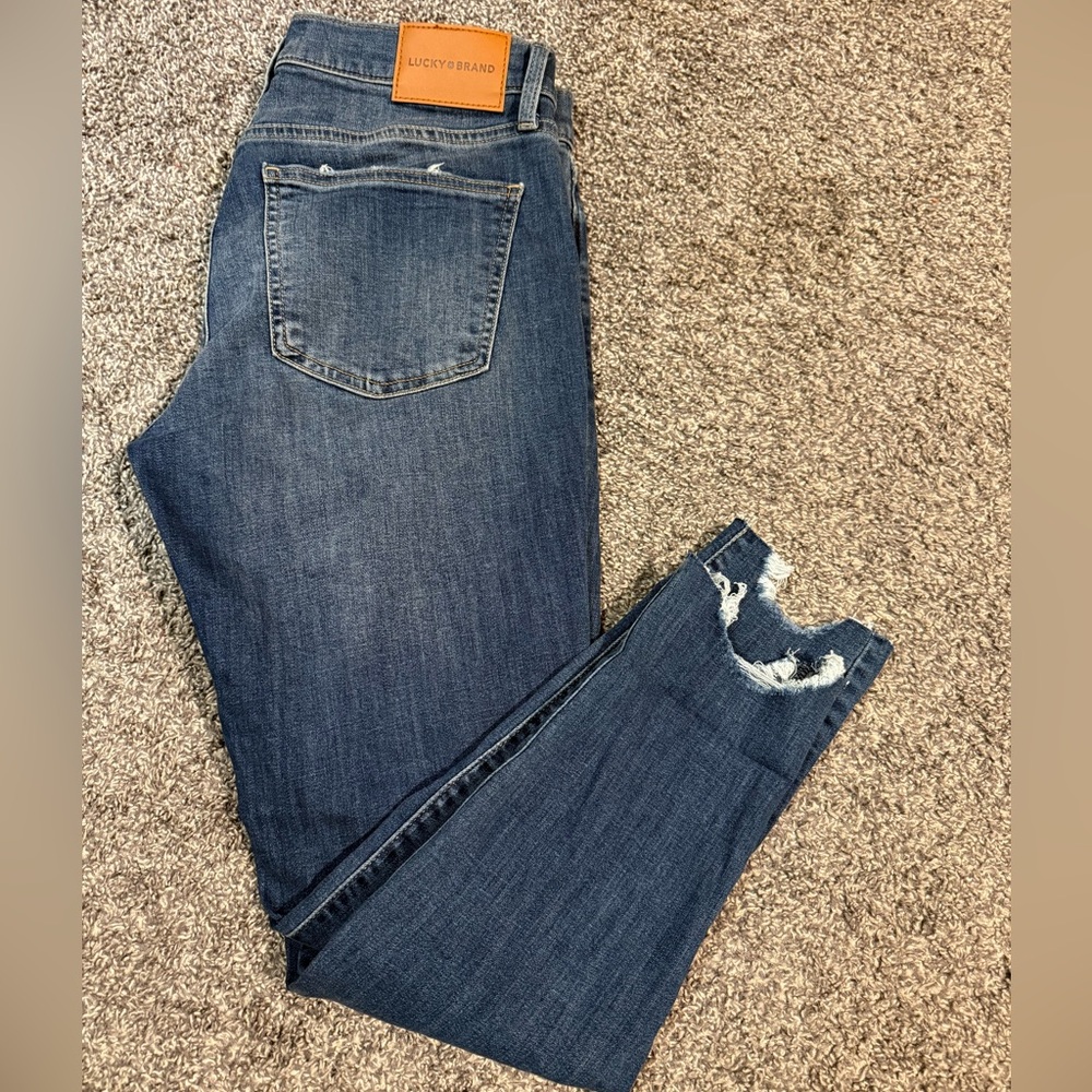 Lucky Brand Ava mid rise skinny Jeans 10/30